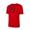 Nike T-Shirt NSW Air - Rød/Sort