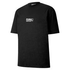 PUMA Avenir Crinkle T-Shirt - Sort/Hvid