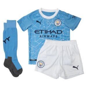 Manchester City Hjemmebanetrøje 2020/21 Mini-Kit Børn