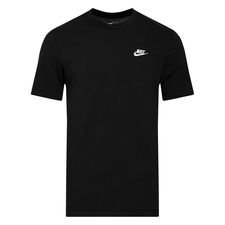 Nike T-Shirt NSW Club - Sort/Hvid