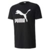 PUMA T-Shirt Classics Logo - Sort/Hvid