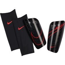 Nike Benskinner Mercurial Lite Black X Chile Red - Sort/Rød