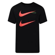 Nike T-Shirt NSW Swoosh 2 - Sort/Rød