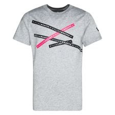 Nike T-Shirt Player Edition Mbappé Rosa - Grå Børn