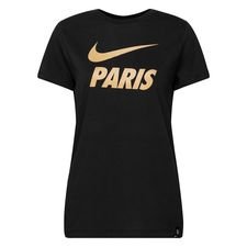 Paris Saint-Germain T-Shirt Training Ground - Sort/Guld Kvinde