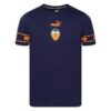 Valencia T-Shirt FtblCulture - Navy/Orange