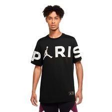 Paris Saint-Germain T-Shirt Wordmark Jordan x PSG - Sort/Hvid