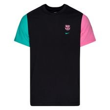 Barcelona T-Shirt Travel - Sort/Grøn/Pink