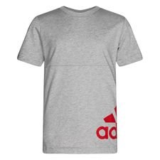 adidas T-Shirt Must Haves - Grå/Rød Børn