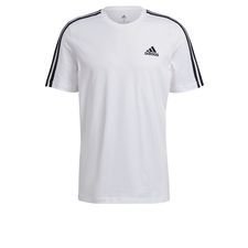 adidas T-Shirt 3-Stripes - Hvid/Sort