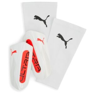 PUMA Benskinner Ultra Light Sleeve Unlimited - Hvid/Rød, størrelse XX-Small
