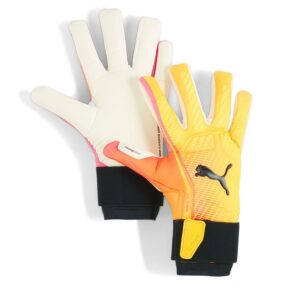 PUMA Målmandshandske Ultra Ultimate Hybrid Tricks - Pink/Orange LIMITED EDITION, størrelse 9½