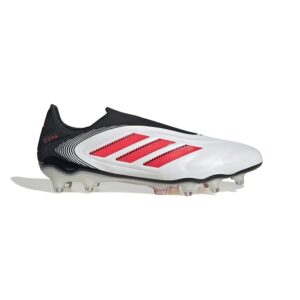 adidas Copa Pure Elite III Laceless FG Pure Victory - Hvid/Rød/Sort - Græs (FG), størrelse 40