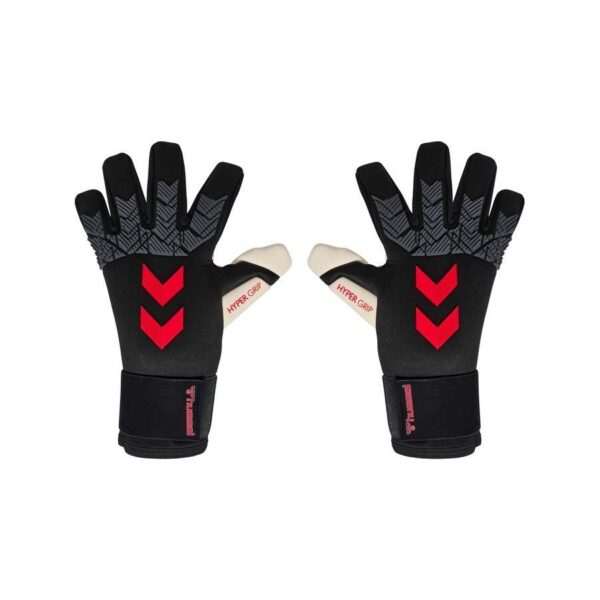 Hummel Målmandshandske Hyper Grip - Sort/Hvid/Rød