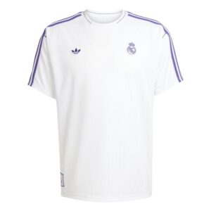 Real Madrid T-shirt Terrace Icons - Hvid - adidas, størrelse Medium