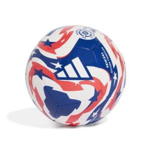 adidas Fodbold Training Klub VM 2025 – Hvid/Blå/Rød, størrelse Ball SZ. 3